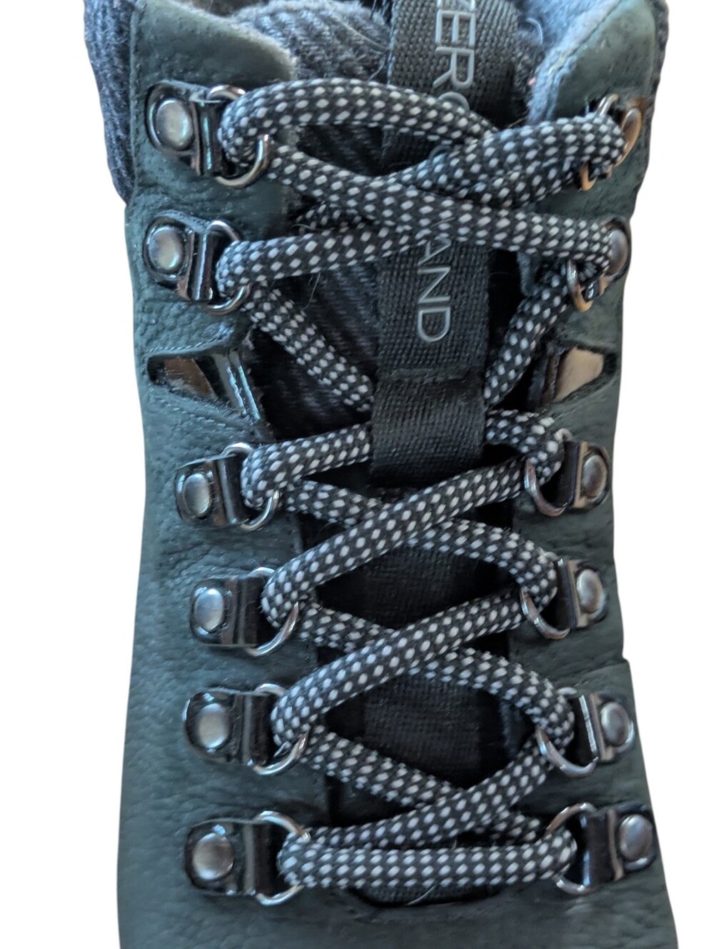 Cole Haan Zerogrand Womens Leather Lined Waterproof Hiker Boots Size 8 - Picture 8 of 12